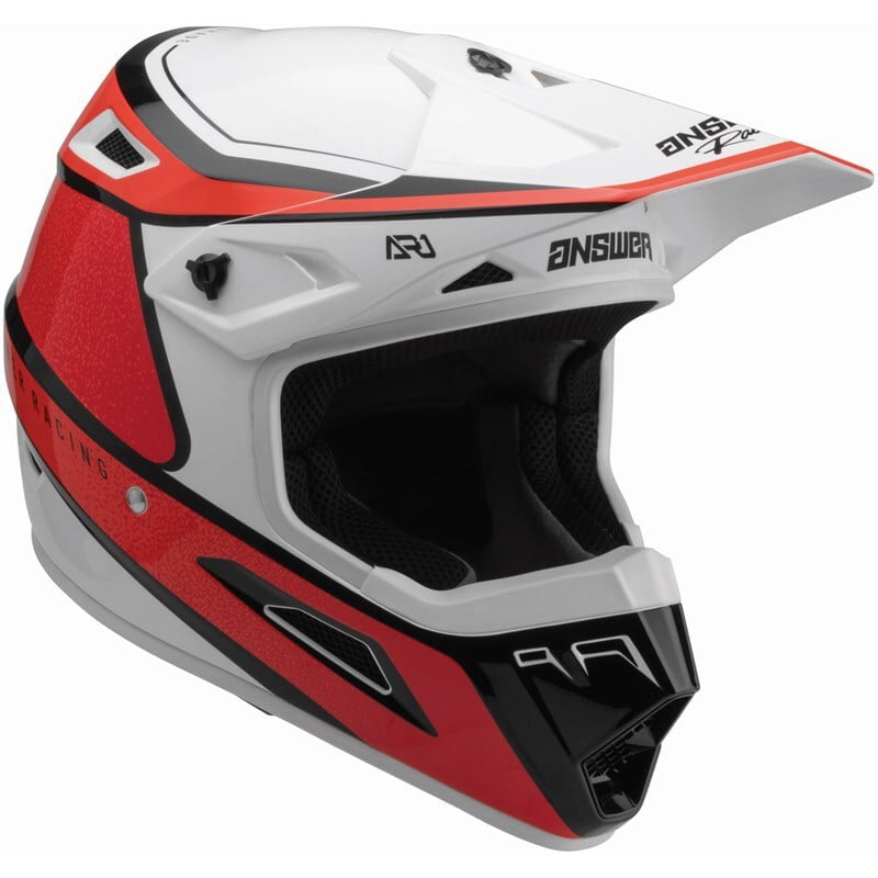 Risposta Cross MC Helmet AR1 Vivd Red /White