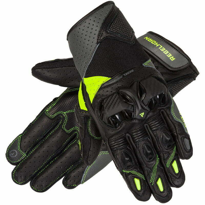 Rebelhorn Women Gloves Flux II Black /Flue