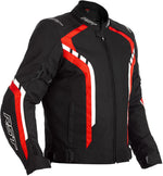 Primo tessile MC-Jacket Axis nero /rosso