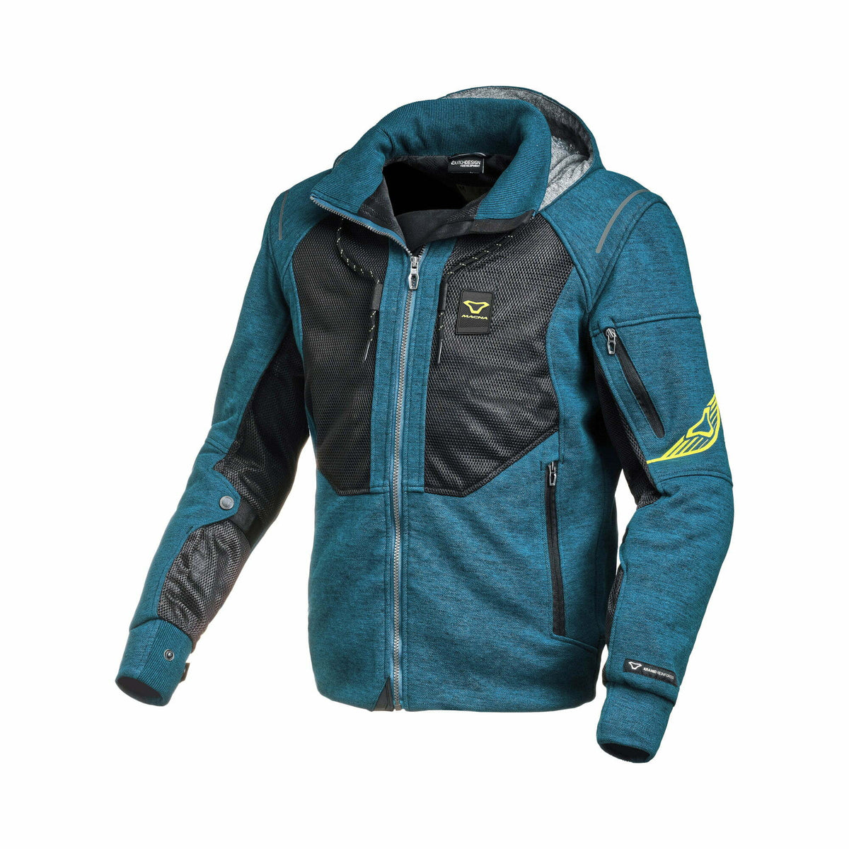 Macna Kevlar MC-Hoodie Breeze Blue