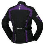 Ixs Lady Textile MC -Jacket Pacora -st Nero /Purple