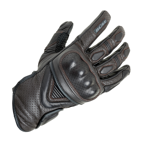 Büse MC-Gloves Cafe Racer Brown