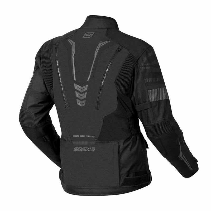 Ozone Textile Motorcycle Jacket Tour III Black 