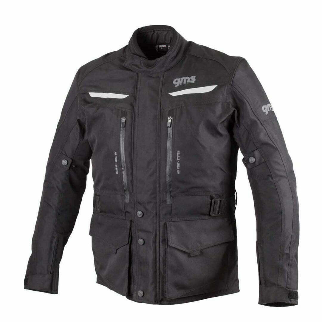 GMS Textile MC jacket Gear Black