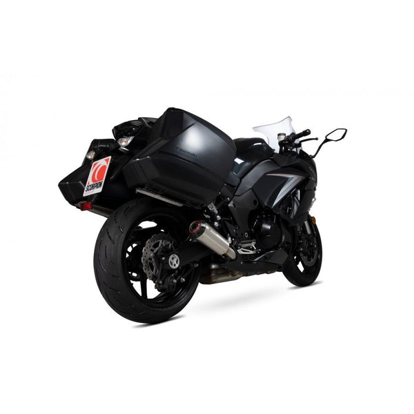 KAWASAKI Z1000 SX 2017-2019 Slip-on (coppia) Slip-on (coppia) Spazzola inossidabile spazzolato