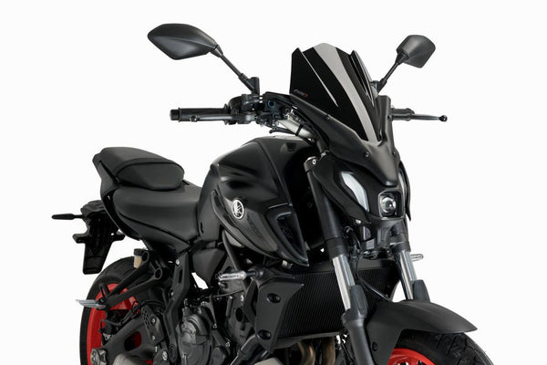 Parabrezza N.G.Touring Yamaha Mt07 21- C/Black