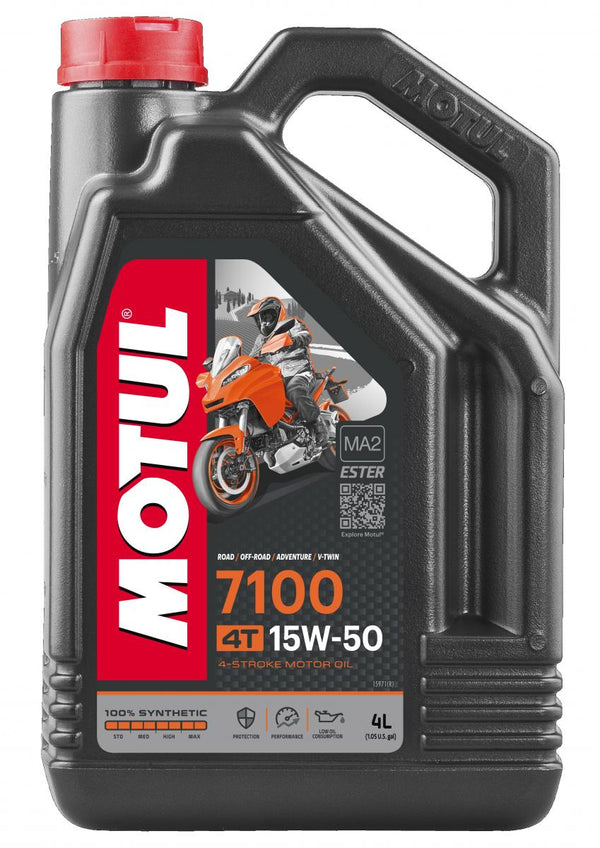 Motul 7100 4T 15W-50 4 L (4 pezzi/cartone)