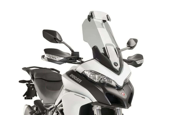 Visor Multiadjustable Clip-on 220x90mm. C/fumo