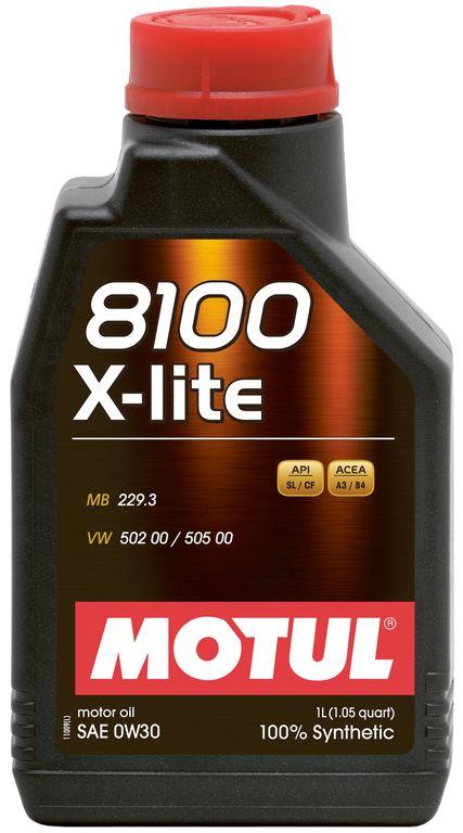Motul 8100 X-Lite 0W-30 1 L (12pcs/cartone)