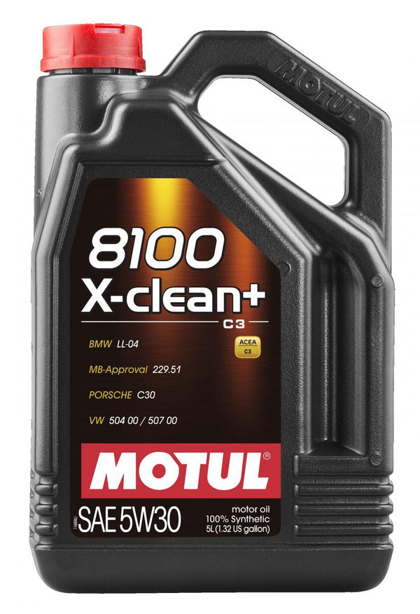 Motul 8100 X-CLEAN + 5W30 5L (4 pezzi/cartone)