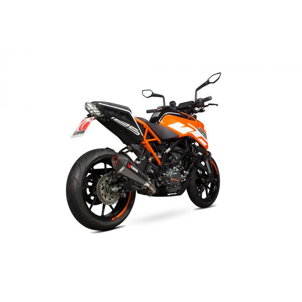 KTM DUKE 125 2017-2020 Serket Solleve in fibra di carbonio a cavo