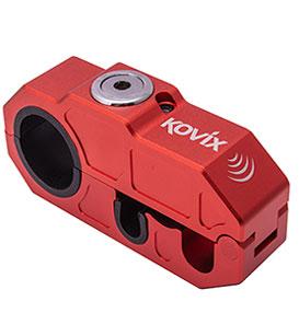 Kovix KHL Brake Lives Lock con allarme (con luce di avvertimento) Colore rosso