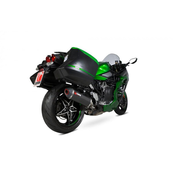 KAWASAKI NINJA H2-SX / H2-SX SE 2018-2020 Serket Servo in fibra di fibra in fibra di carbonio a slittamento parallelo