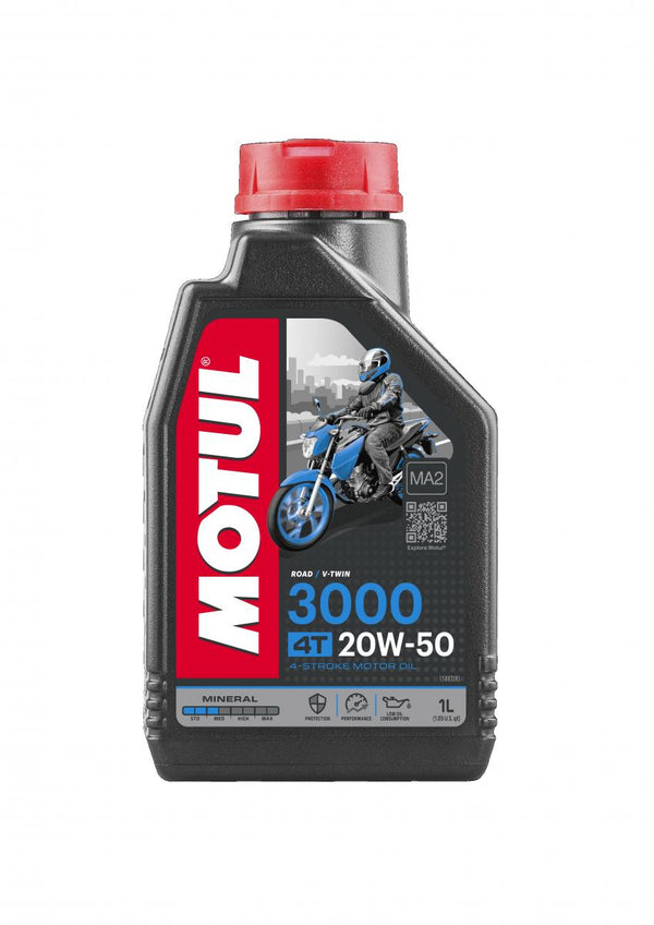Motul 3000 4T 20W-50 1 L (12pcs/cartone)