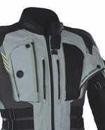 Rebelhorn Textile MC Jacket Patrol Grey /Black /influenza