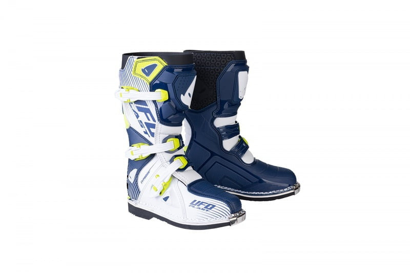 UFO Kids Cross Boots Typhoon White /Blue