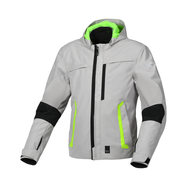 Macna Textile MC-Jacket Rigs Grey /Flue