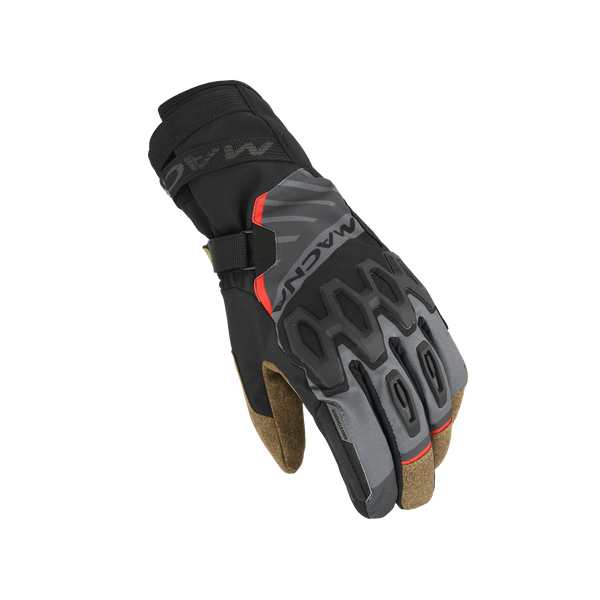 Guanti motociclisti MacNA, Tyrian rtx taupe/marrone/nero