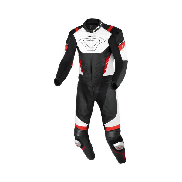 Macna mc-skin rack varshall in 2 parti in bianco /bianco /rosso