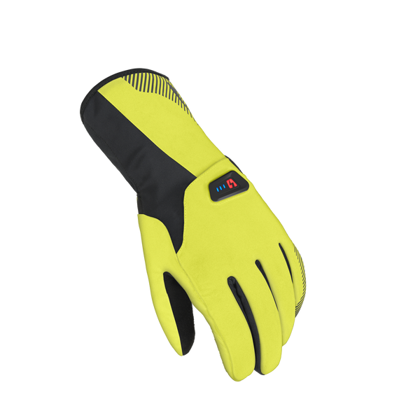 Bicycle glove macna, kick black/fluo yellow