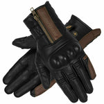 Rebelhorn MC-Gloves Hunter Black /Brown