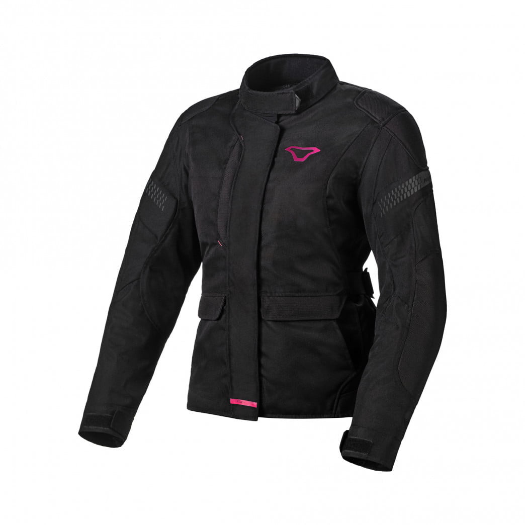 Macna lady textile mc jacket beryl e black