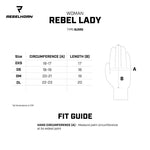 Rebelhorn Women Gloves Rebel Black /Pink