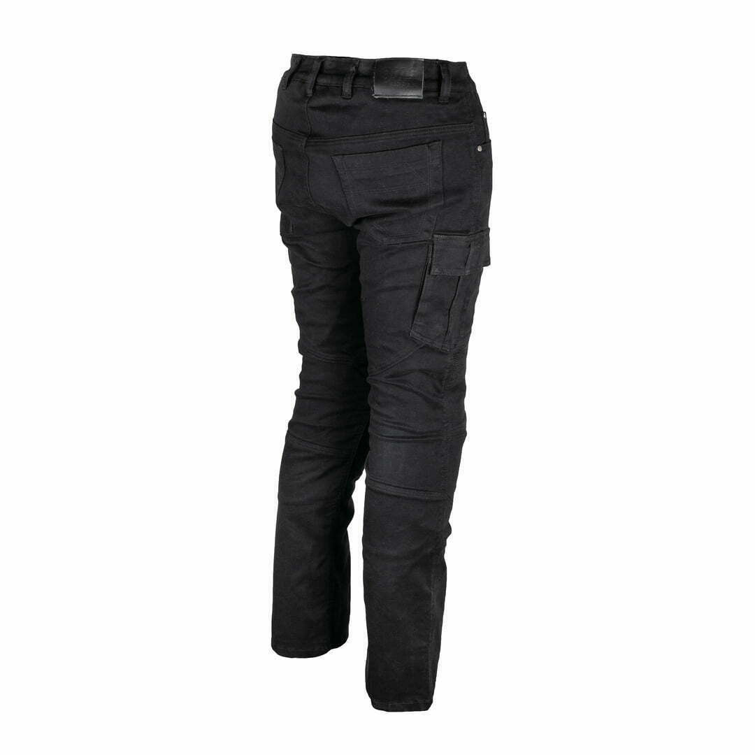 GMS Kevlar MC pants Lizard Cargo Black