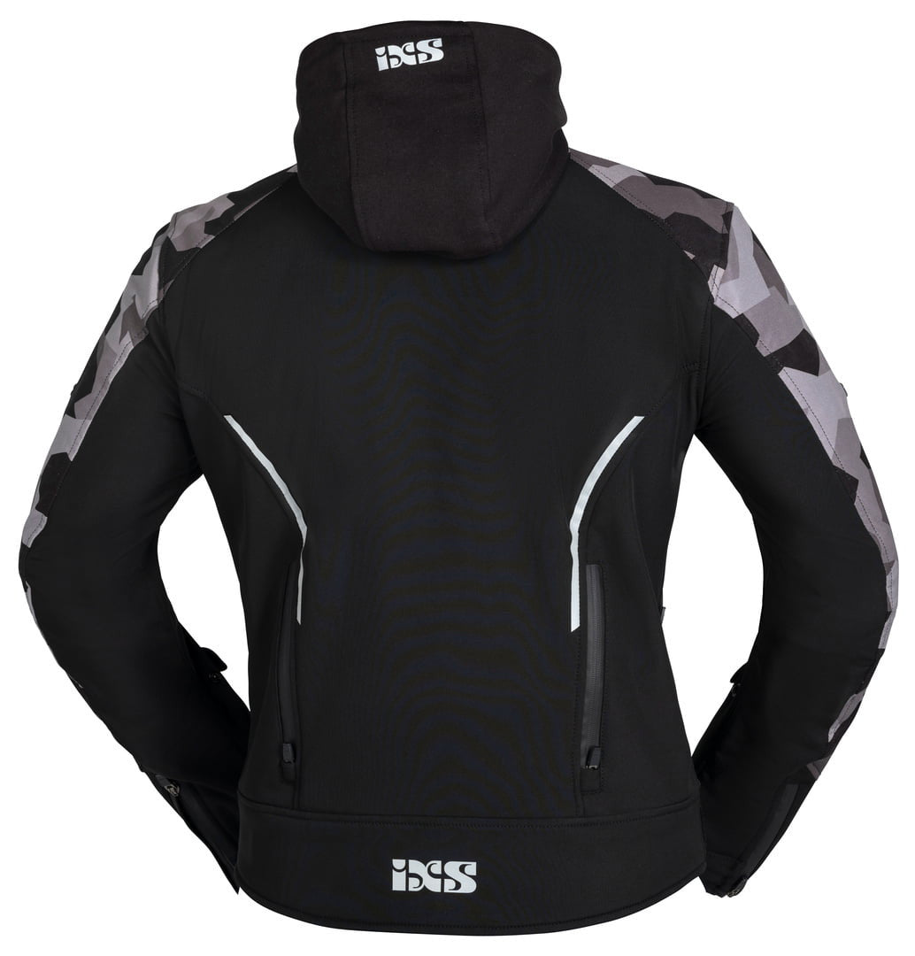 Giacca IXS SoftShell MC SO Moto nero /camo