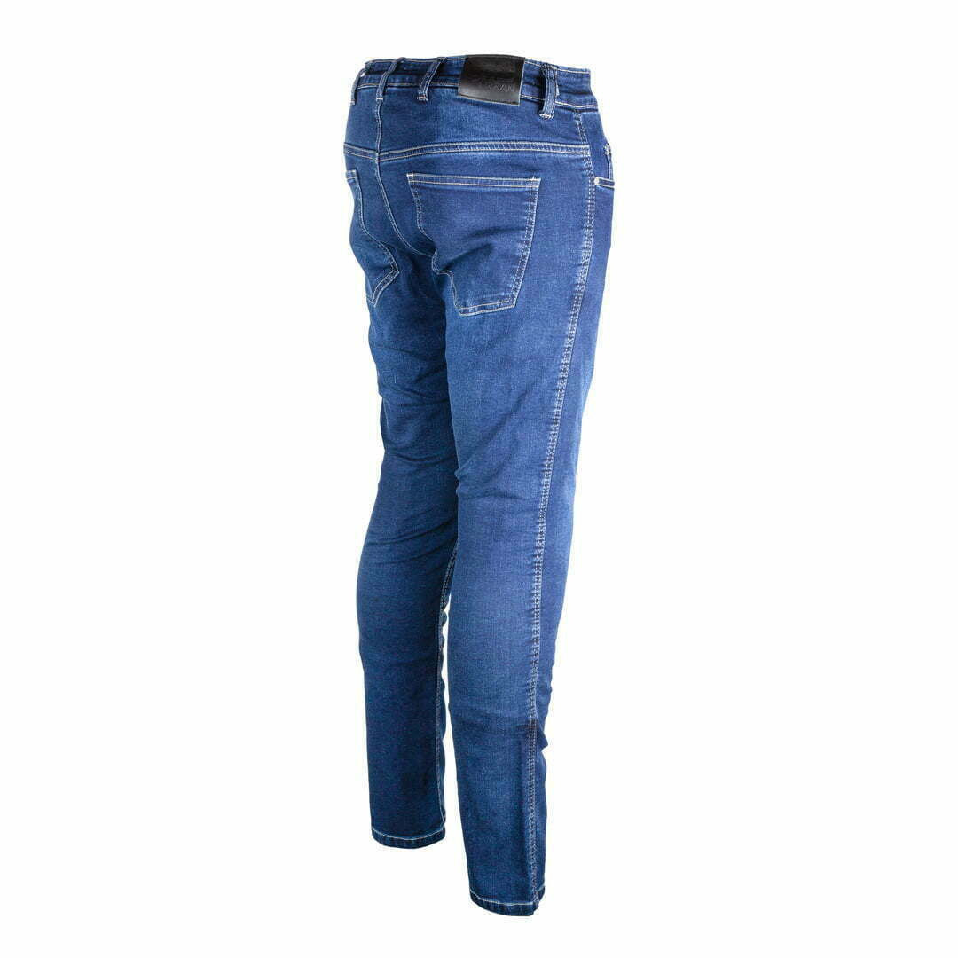 GMS Kevlar MC-Jeans Rattle Blue