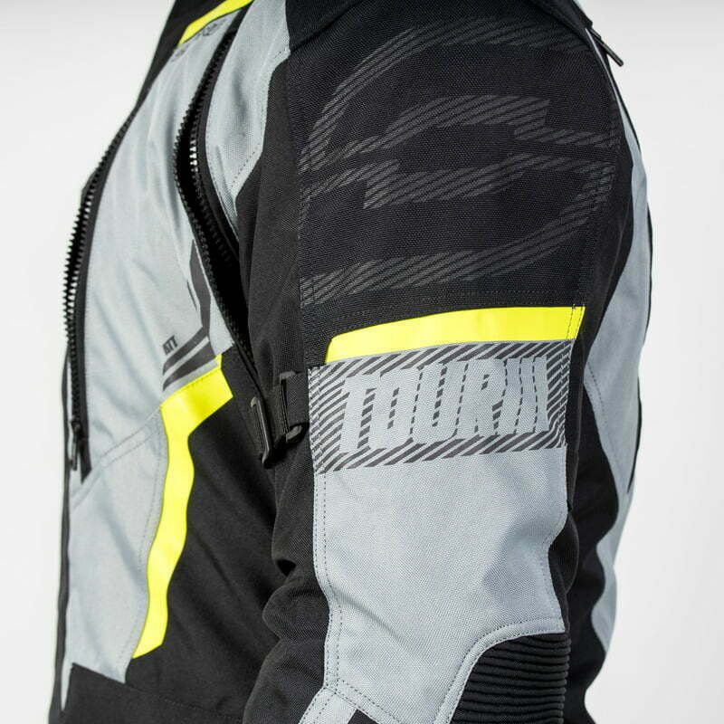 Ozone Textile MC-Jacket Tour III Grey /influenza