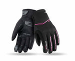 Settanta donne MC guanti impermeabili SD-C51 nero /rosa