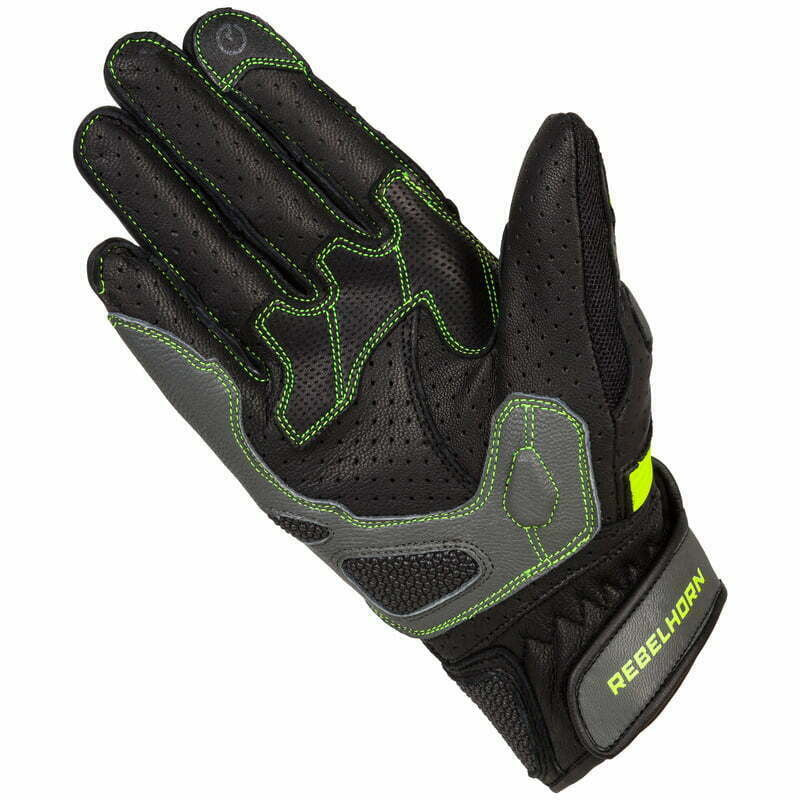 Rebelhorn Women Gloves Flux II Black /Flue