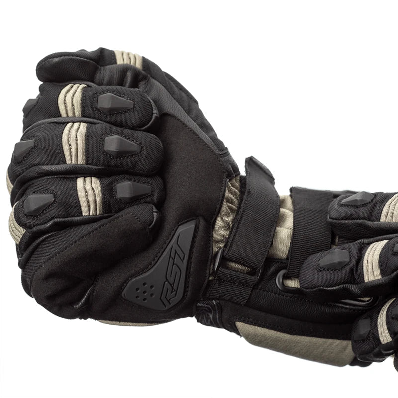 RST MC Gloves X-RAID Waterproof Black