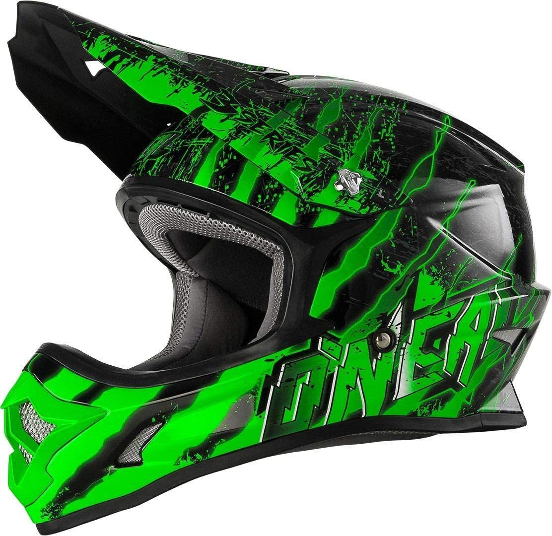 Oneal Cross MC Helmet 3 Serie Mercurio nero /verde