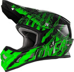 Oneal Cross MC Helmet 3 Serie Mercurio nero /verde