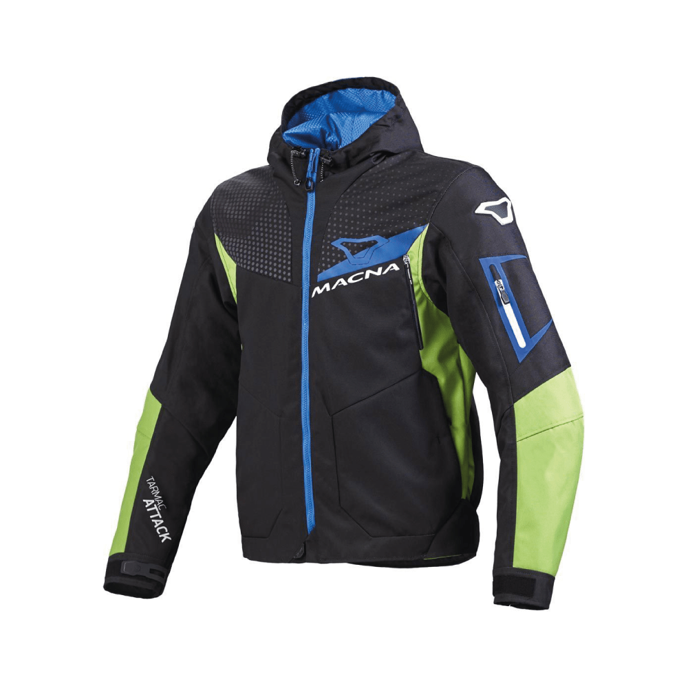 MacNA SoftShell MC Giacca MCBUZ Nero /Verde