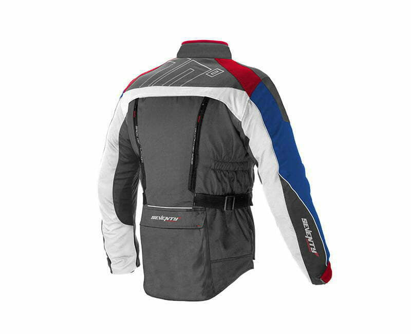 Settanta Textile MC Giacca SD JT43 Gray /Blue /Red