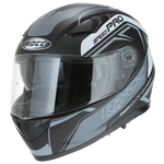 ROCC 451 Casco MC integrale Matt nero /grigio