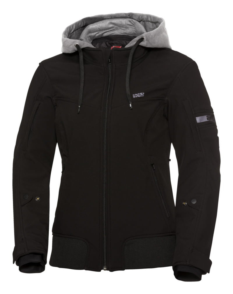 Ixs Lady Softshell Giacca MC So Moto Black