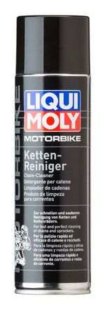 Liqui Moly Kedjerengöring MC 500ML för effektiv rengöring av motorcykelkedjor. Passar för underhåll av fordon och kedjedelar.