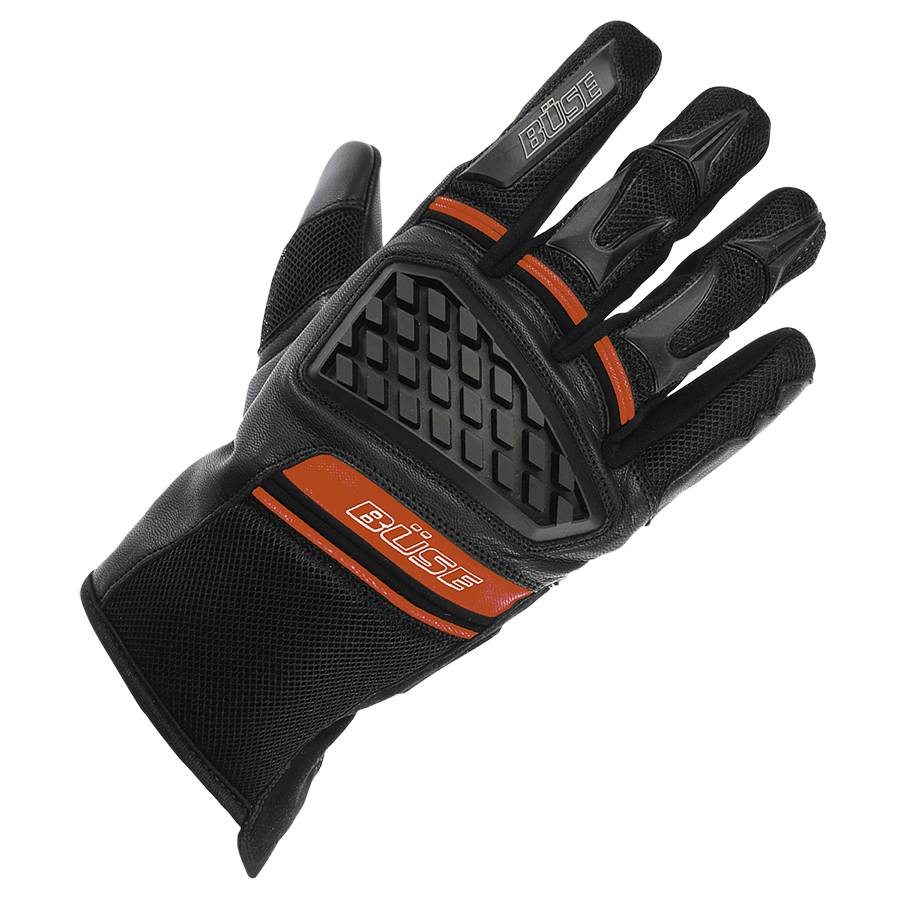 Büse MC-Gloves Braga Black /Red