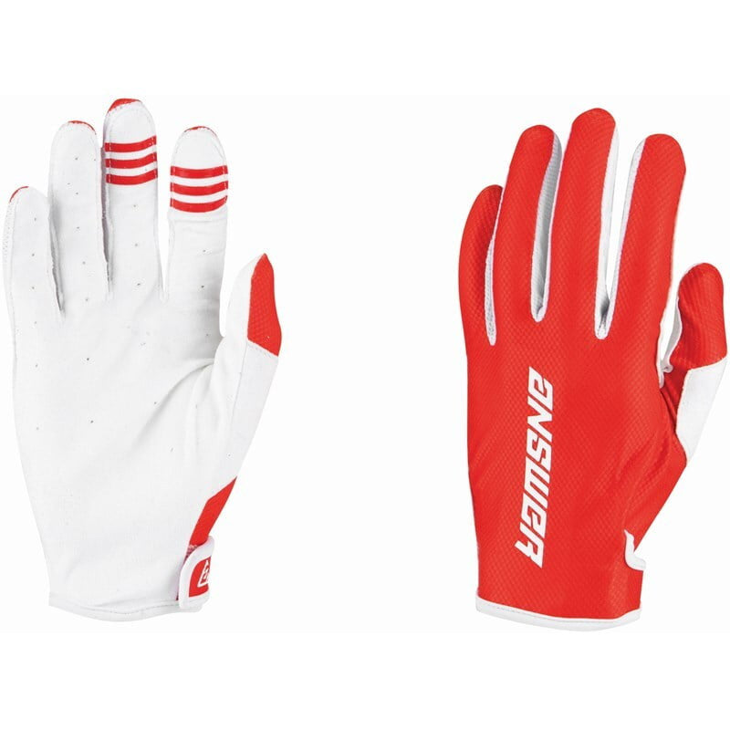 Answer children cross gloves ascent red