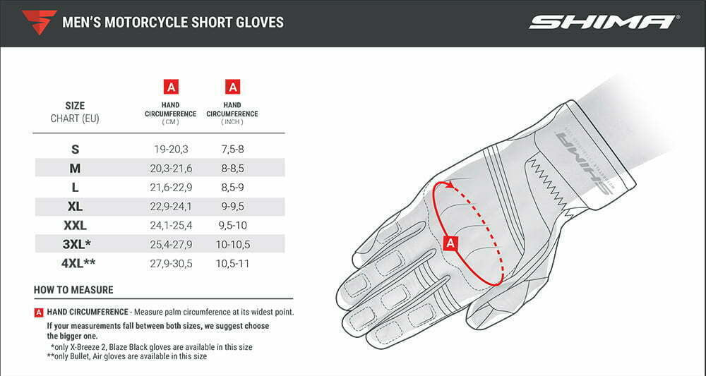 Shima MC Gloves Xrs-2 White