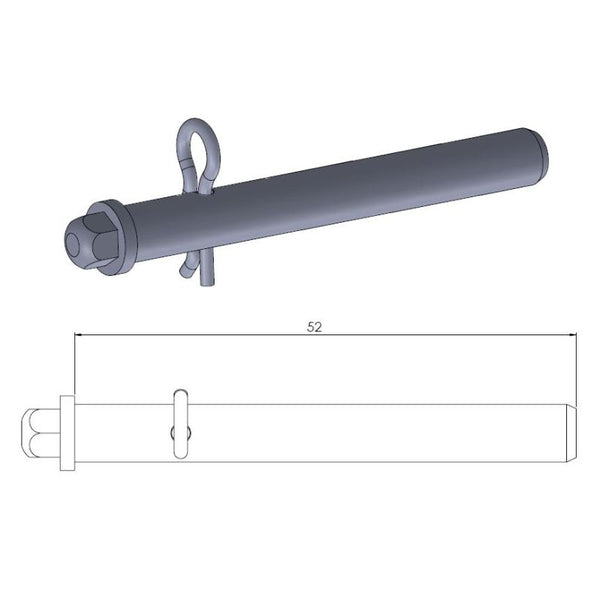 Pin del freno freno moto-master 213030