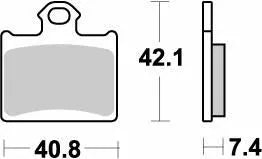 MOTO MASTER BRAKE PAD NITRO 096721