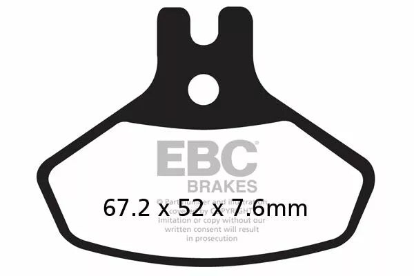EBC Brake Pad Pad Sint R Series FA468R