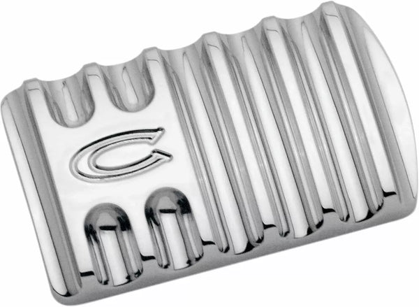 Brake a pedale di Covington Finned Chrome C1042-C