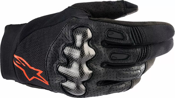 Alpinestars (MX) Glove Megawatt Nero/rosso XL 3565023-1030-XL