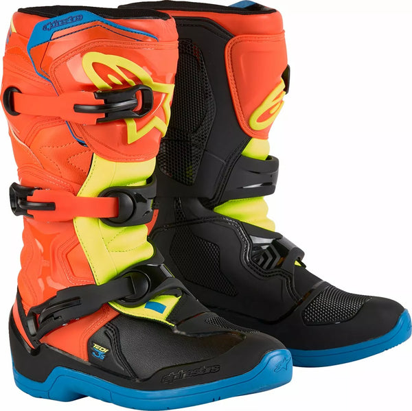 Alpinestars (MX) Boot Tech3S Yth o/Bl/Y 2 2014024-4755-2
